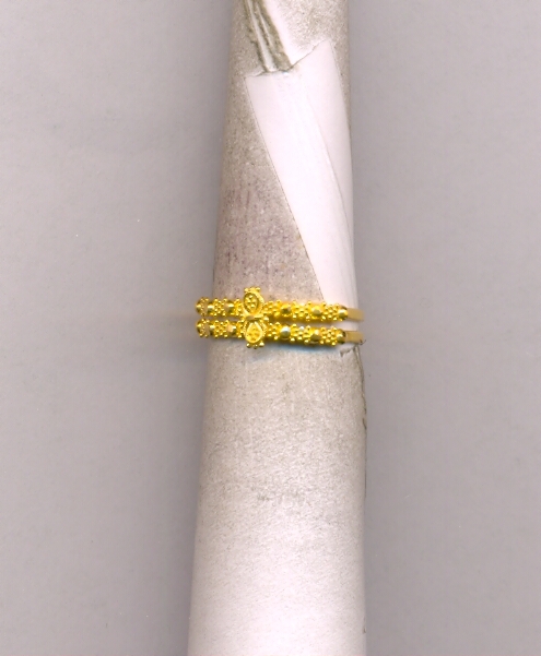 GOLD RING LADIES PLAIN FANCY