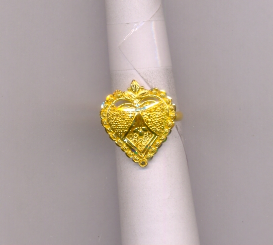 GOLD RING LADIES PLAIN FANCY