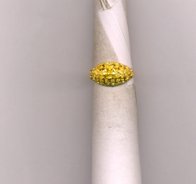 GOLD RING LADIES PLAIN FANCY