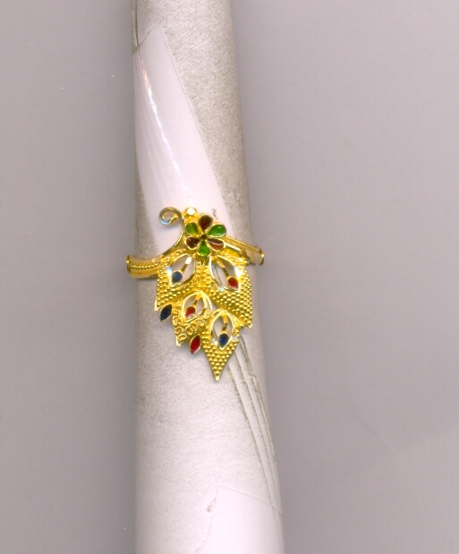 GOLD RING LADIES PLAIN FANCY
