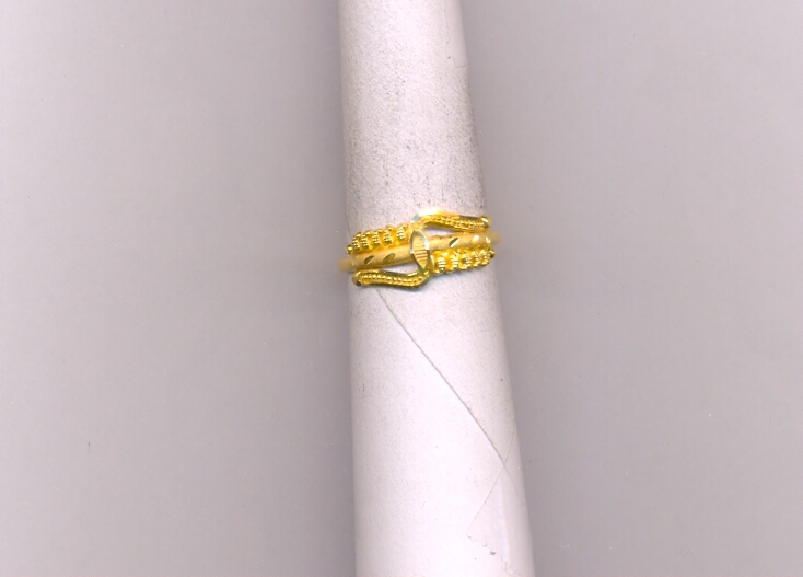 GOLD RING LADIES PLAIN FANCY