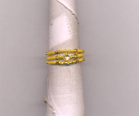 GOLD RING LADIES PLAIN FANCY