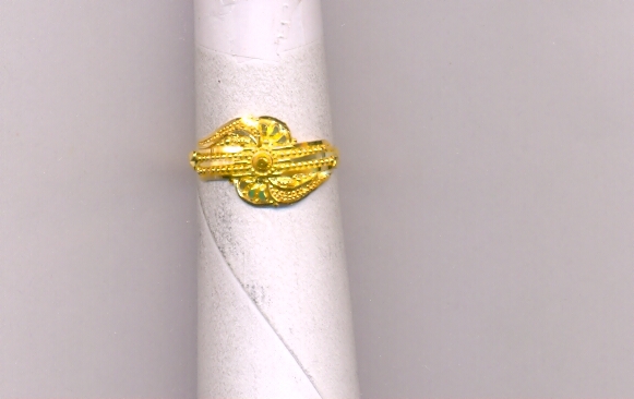 GOLD RING LADIES PLAIN FANCY