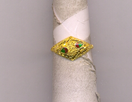 GOLD RING LADIES PLAIN FANCY