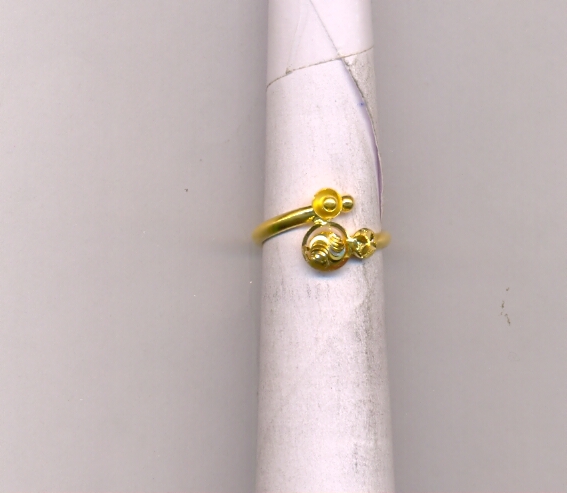 GOLD RING LADIES PLAIN FANCY