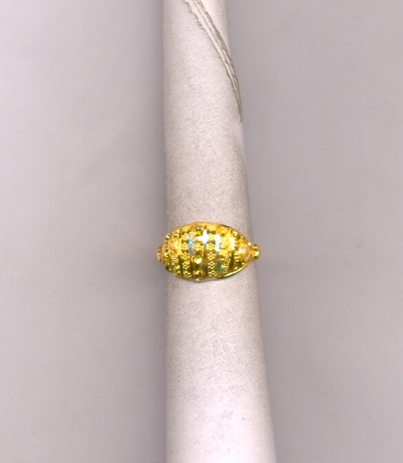 GOLD RING LADIES PLAIN FANCY