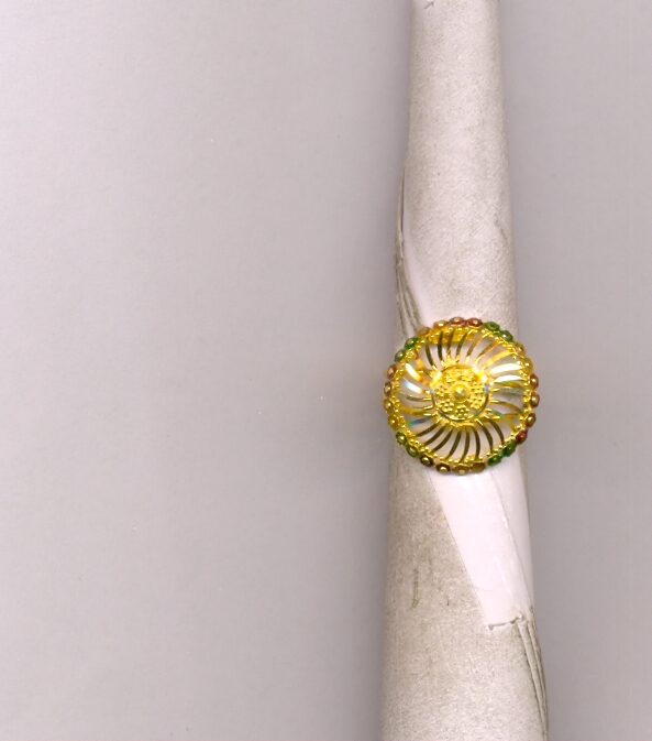 GOLD RING LADIES PLAIN FANCY