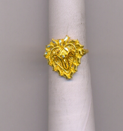 GOLD RING LADIES PLAIN FANCY