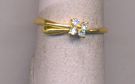 GOLD RING LADIES PLAIN FANCY