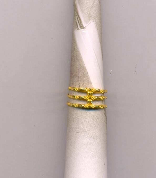 GOLD RING LADIES PLAIN FANCY