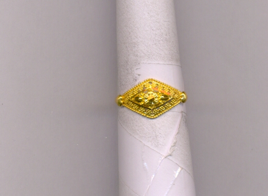 GOLD RING LADIES PLAIN FANCY