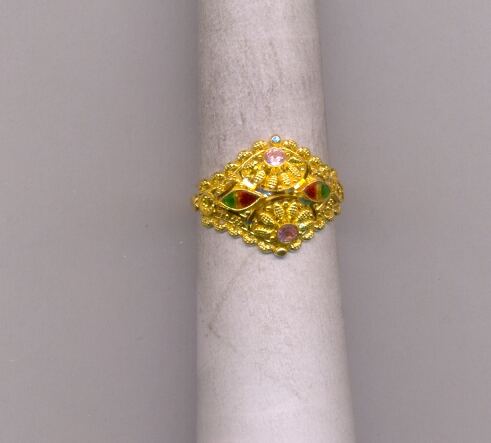 GOLD RING LADIES PLAIN FANCY