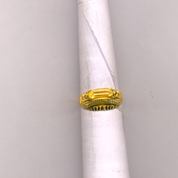 GOLD RING LADIES PLAIN FANCY