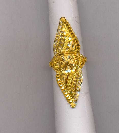 GOLD RING LADIES PLAIN FANCY