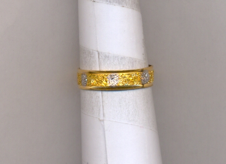 GOLD RING LADIES PLAIN FANCY