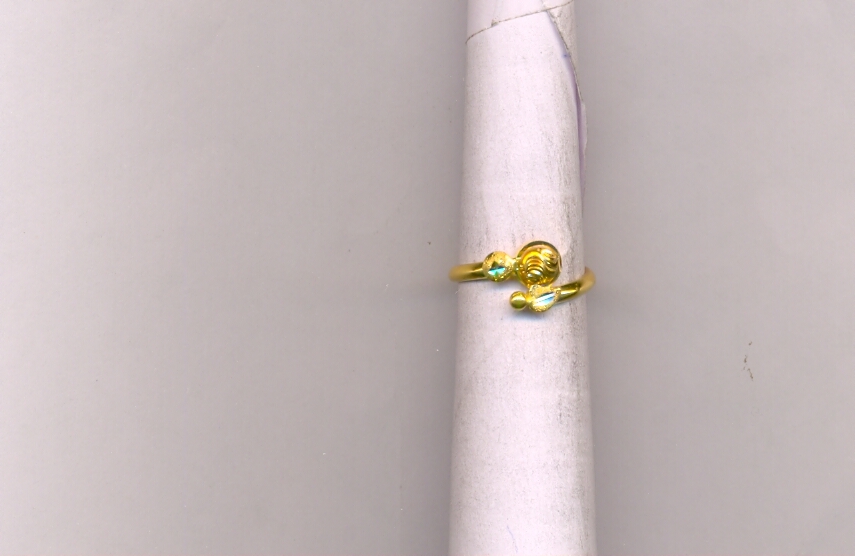 GOLD RING LADIES PLAIN FANCY