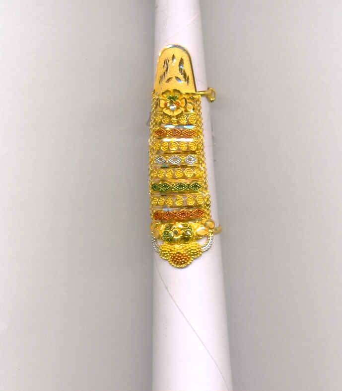 GOLD RING LADIES PLAIN FANCY