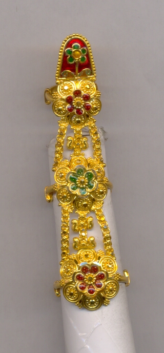 GOLD RING LADIES PLAIN FANCY
