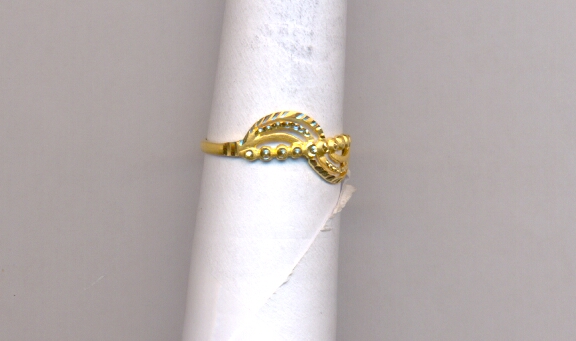 GOLD RING LADIES PLAIN FANCY