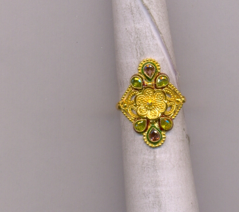 GOLD RING LADIES PLAIN FANCY