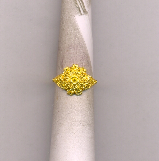 GOLD RING LADIES PLAIN FANCY