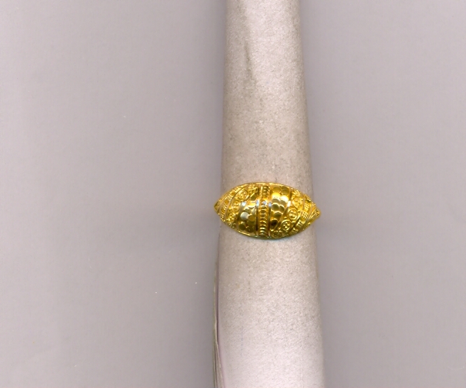 GOLD RING LADIES PLAIN FANCY