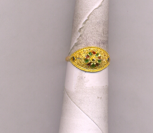 GOLD RING LADIES PLAIN FANCY