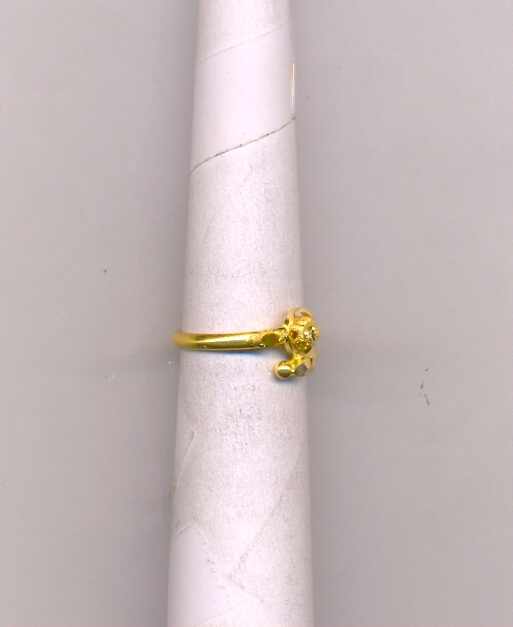 GOLD RING LADIES PLAIN FANCY