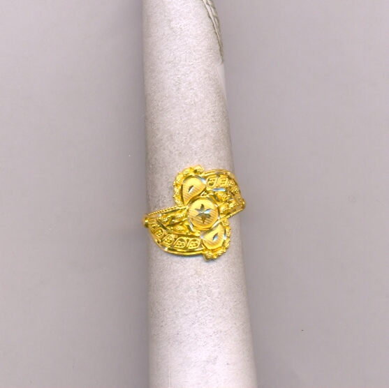 GOLD RING LADIES PLAIN FANCY