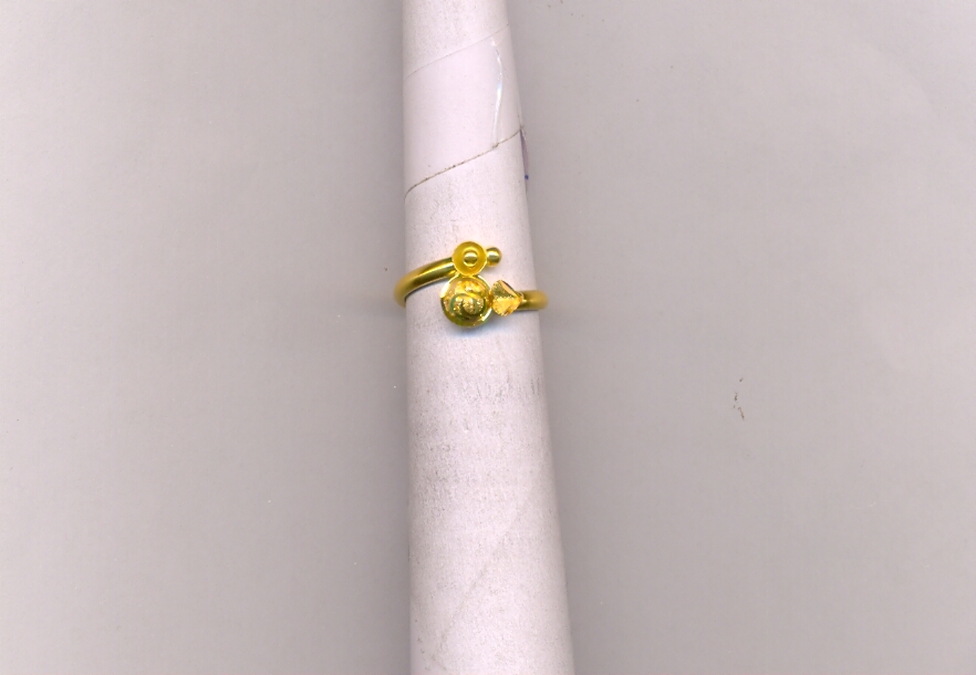 GOLD RING LADIES PLAIN FANCY