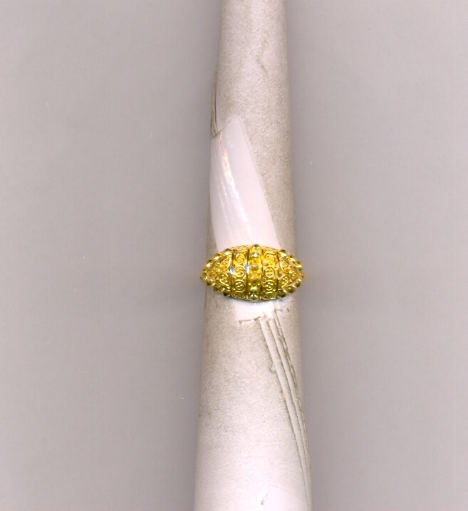 GOLD RING LADIES PLAIN FANCY