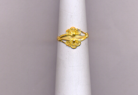GOLD RING LADIES PLAIN FANCY
