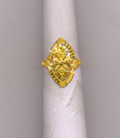 GOLD RING LADIES PLAIN FANCY