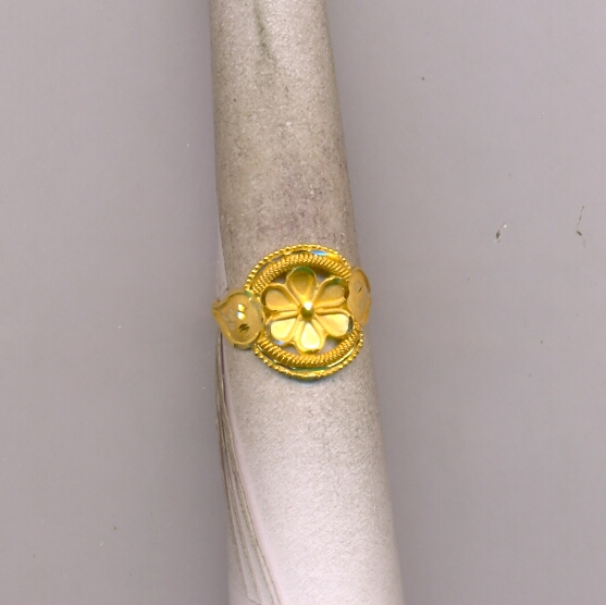 GOLD RING LADIES PLAIN FANCY