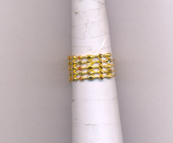 GOLD RING LADIES PLAIN FANCY