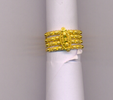 GOLD RING LADIES PLAIN FANCY