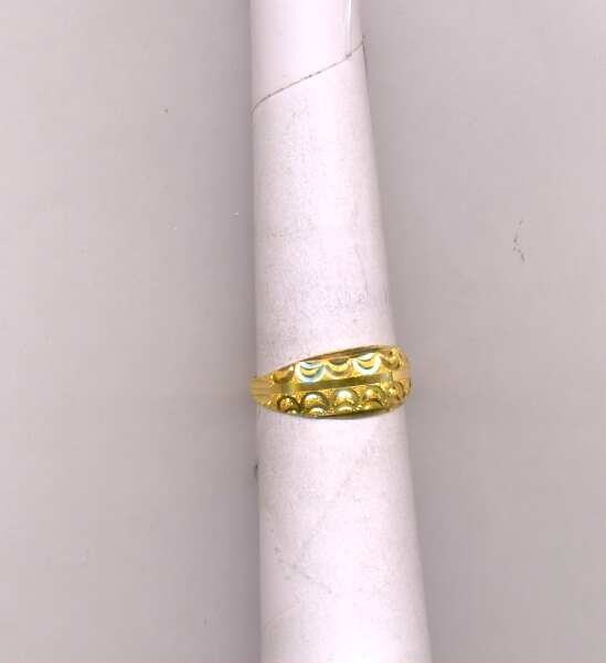 GOLD RING LADIES PLAIN FANCY