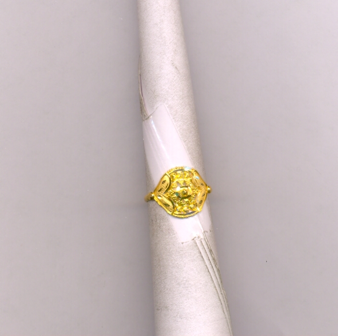 GOLD RING LADIES PLAIN FANCY