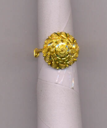 GOLD RING LADIES PLAIN FANCY