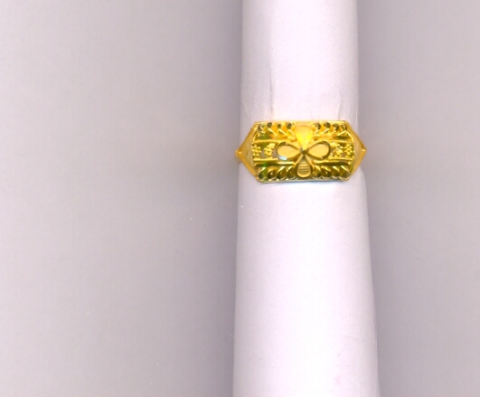 GOLD RING LADIES PLAIN FANCY
