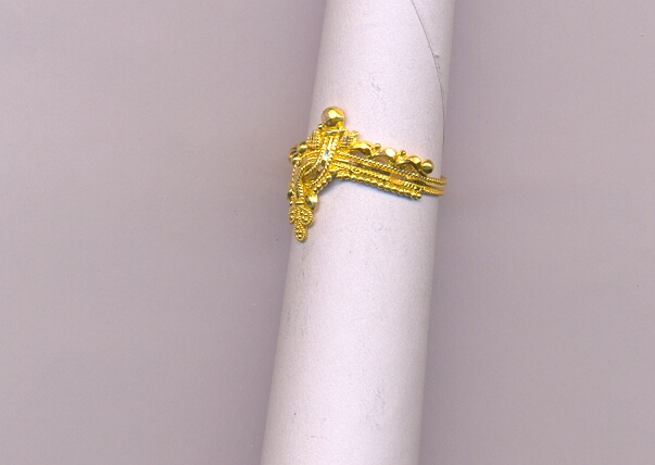 GOLD RING LADIES PLAIN FANCY