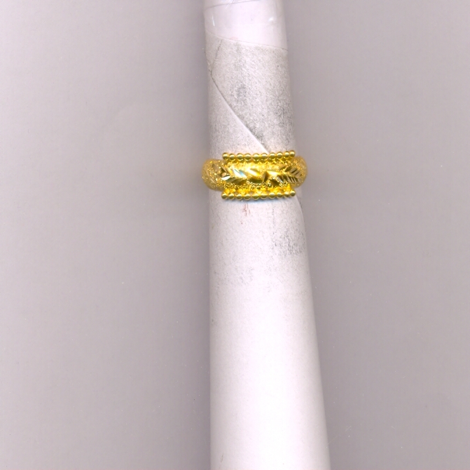 GOLD RING LADIES PLAIN FANCY