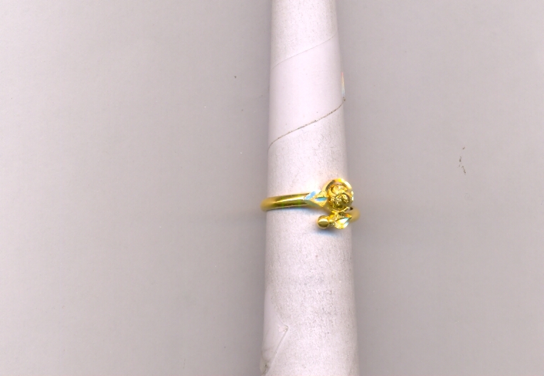 GOLD RING LADIES PLAIN FANCY