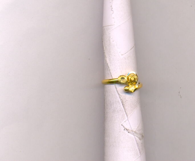 GOLD RING LADIES PLAIN FANCY