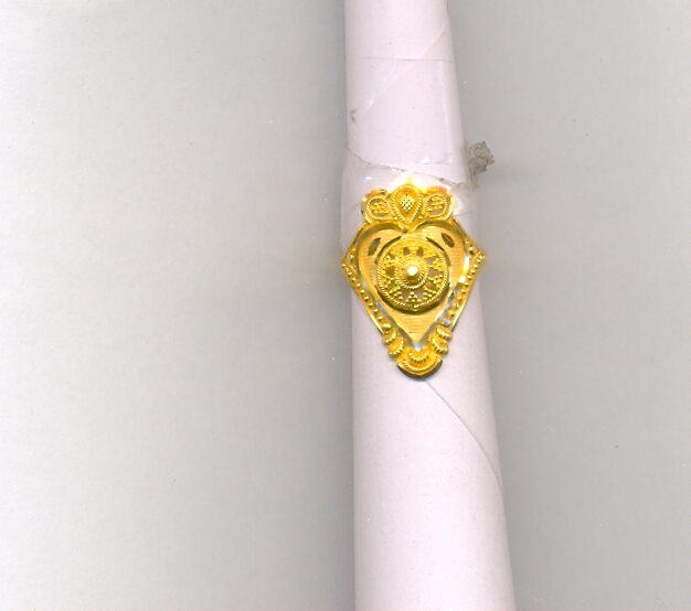 GOLD RING LADIES PLAIN FANCY