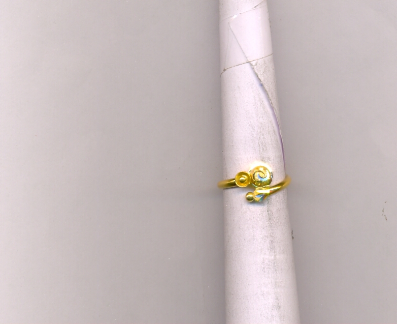 GOLD RING LADIES PLAIN FANCY