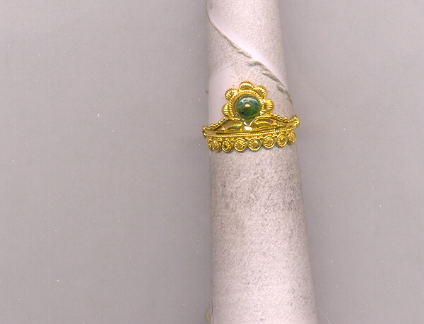 GOLD RING LADIES PLAIN FANCY