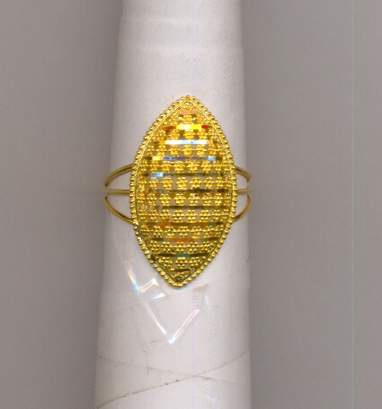 GOLD RING LADIES PLAIN FANCY