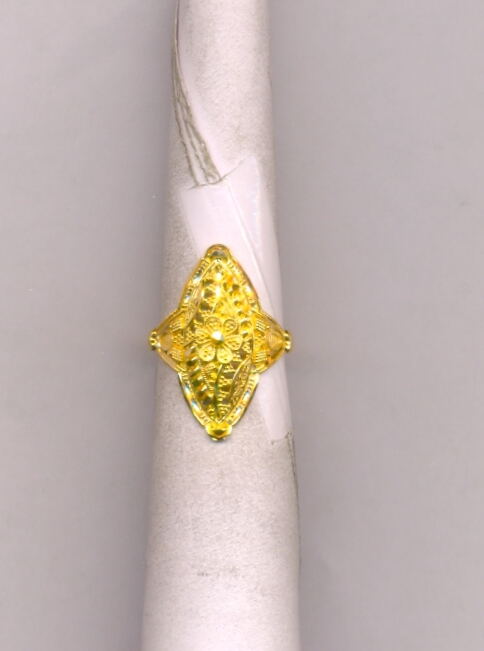 GOLD RING LADIES PLAIN FANCY
