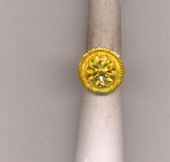 GOLD RING LADIES PLAIN FANCY